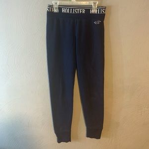 Navy Hollister Jogger Leggings